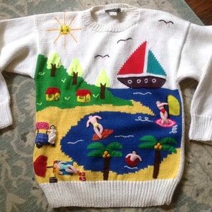 Beach-y sweater